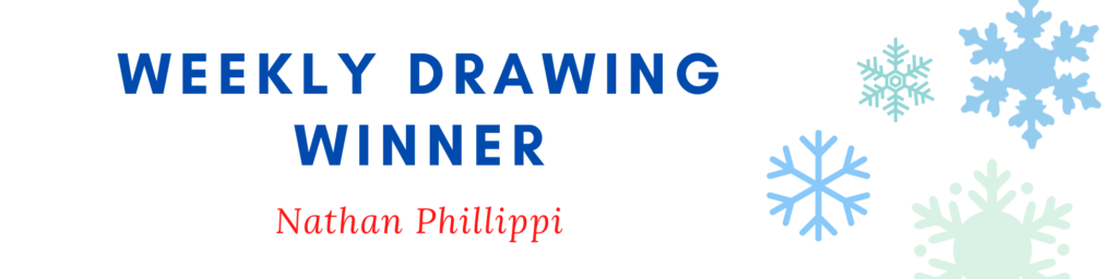 Weekly Drawing Winner: Nathan Phillippi